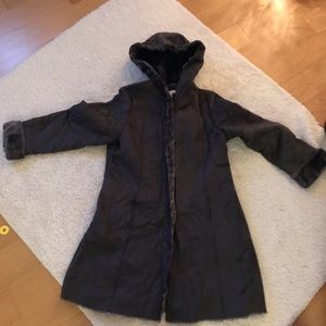 Coldwater Creek Faux Suede Coat